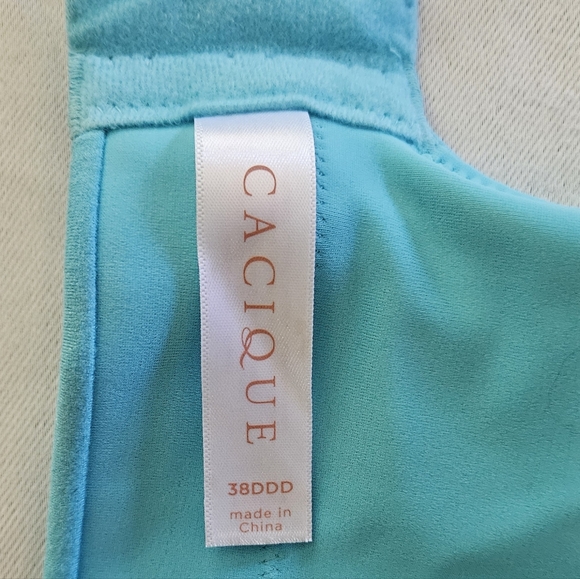 Cacique Back Smoothing Plunge Boost Bra by Lane Bryant - Picture 3 of 7